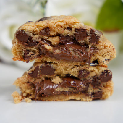 6ct Nutella Stuffed Chocolate Chip Cookies