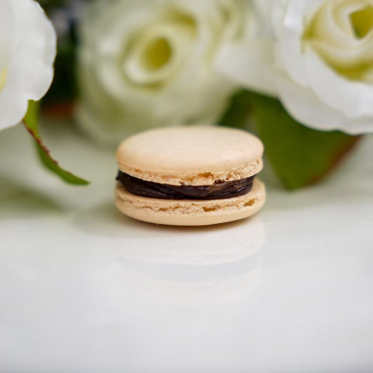 6ct Chocolate Salted Caramel Macarons